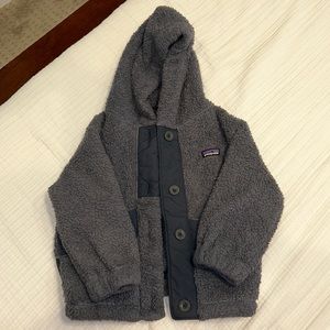 Fleece Patagonia Jacket 5T- slate/grey